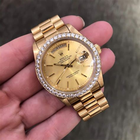 silver and gold rolex replica|pre owned men's rolex.